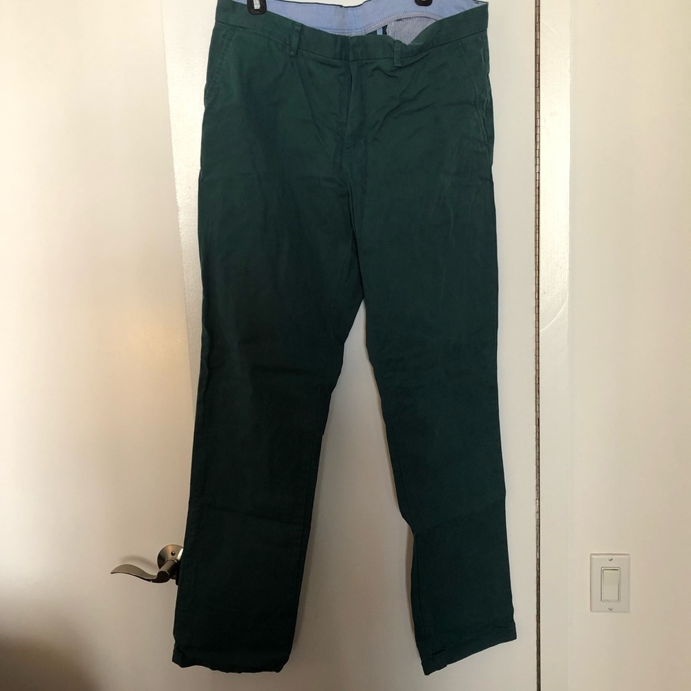 Forest green Tommy Hilfiger chinos - size 36 x 32